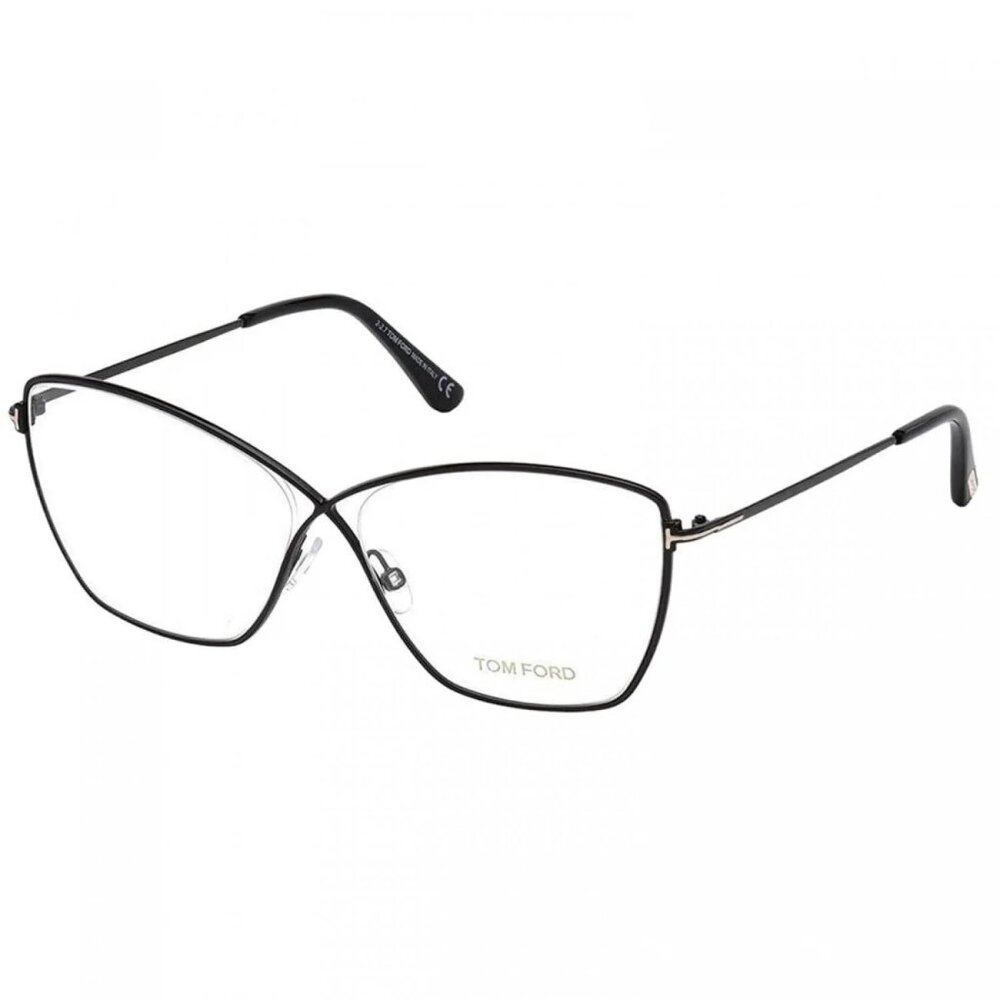 NEW TOM FORD EYEGLASSES BLACK WOMEN CAT EYE EYEWEAR